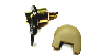 View Child Restraint Anchor Plate. Plate Anchor Set (BEIGE). Full-Sized Product Image 1 of 2
